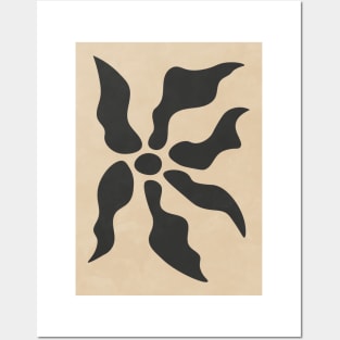 Minimal Contemporary Botanical Floral - Neutral Posters and Art